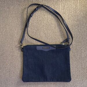 Rebecca Minkoff Blue Denim Crossbody Purse Bag